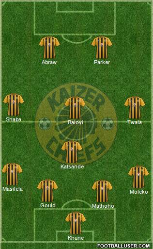 Kaizer Chiefs Formation 2016