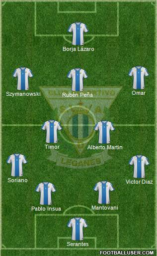 C.D. Leganés S.A.D. Formation 2016