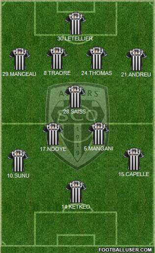 Angers SCO Formation 2016