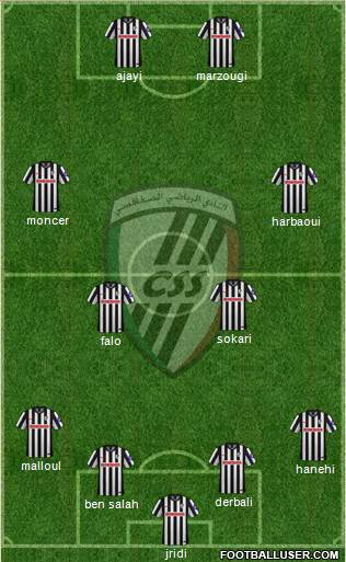 Club Sportif Sfaxien Formation 2016