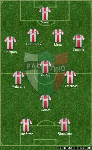 CD Palestino S.A.D.P. Formation 2016