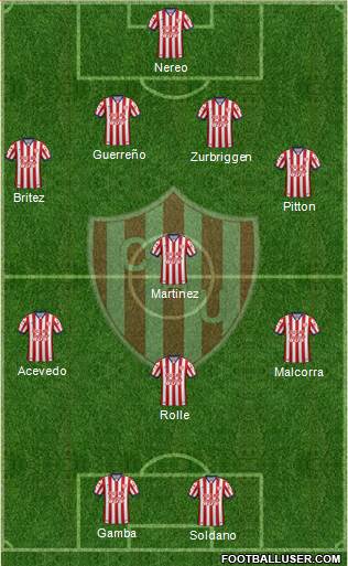 Unión de Santa Fe Formation 2016