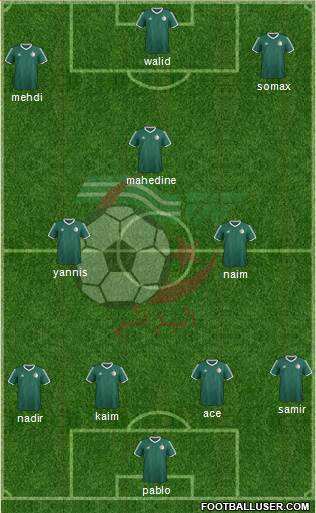 Algeria Formation 2016