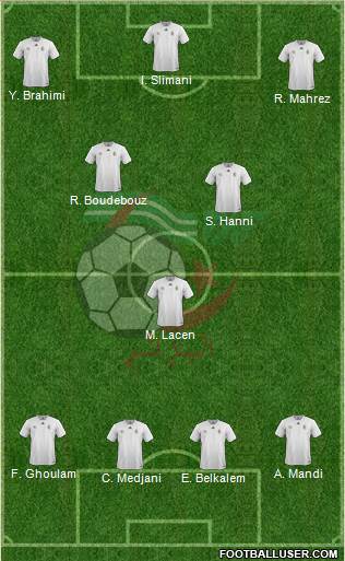 Algeria Formation 2016