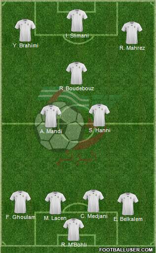 Algeria Formation 2016