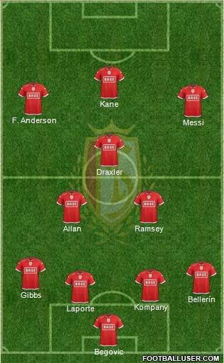 R Standard de Liège Formation 2016