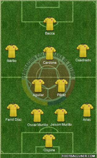 Colombia Formation 2016