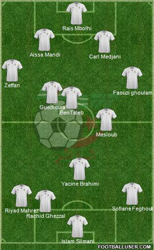 Algeria Formation 2016