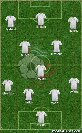 Algeria Formation 2016