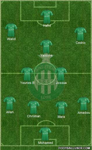 A.S. Saint-Etienne Formation 2016