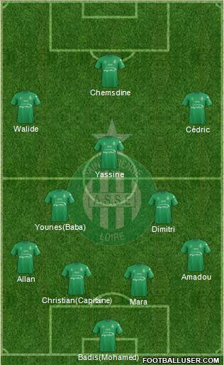 A.S. Saint-Etienne Formation 2016