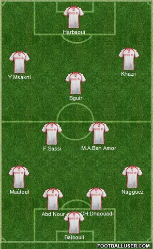 Tunisia Formation 2016