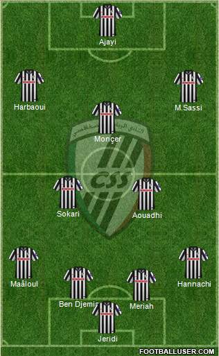 Club Sportif Sfaxien Formation 2016