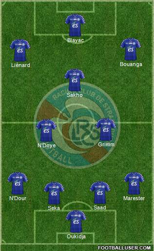 Racing Club de Strasbourg-Football Formation 2016