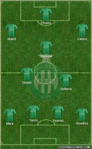 A.S. Saint-Etienne Formation 2016