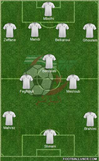 Algeria Formation 2016