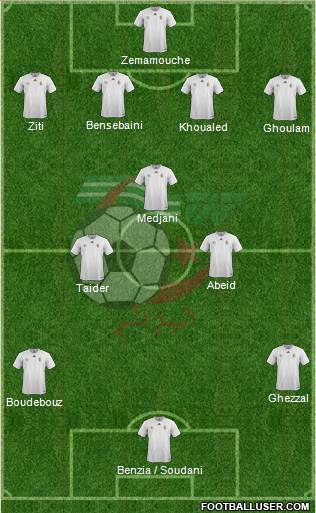 Algeria Formation 2016