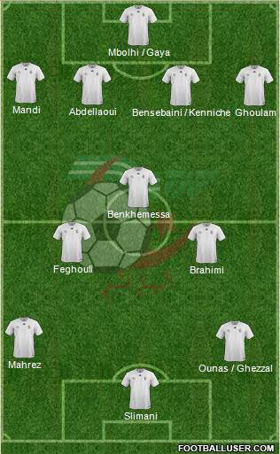 Algeria Formation 2016