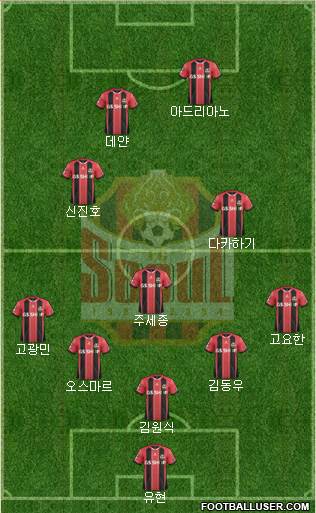 FC Seoul Formation 2016