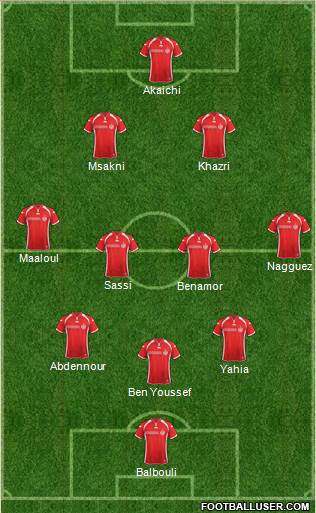 Tunisia Formation 2016