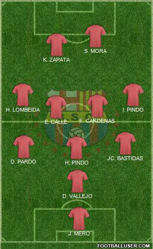 Barcelona SC Formation 2016