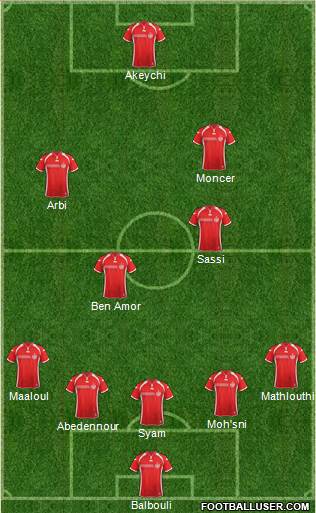 Tunisia Formation 2016