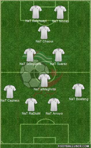 Algeria Formation 2016