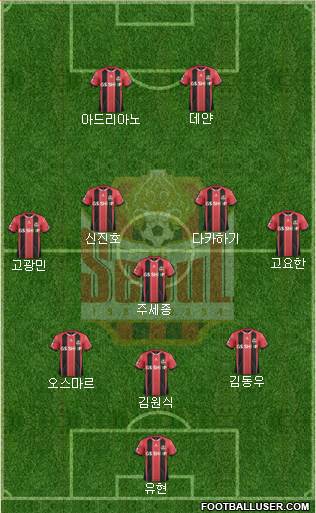 FC Seoul Formation 2016