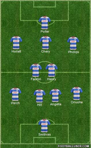 Queens Park Rangers Formation 2016