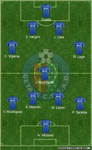 Getafe C.F., S.A.D. Formation 2016