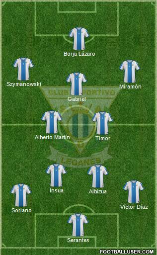 C.D. Leganés S.A.D. Formation 2016