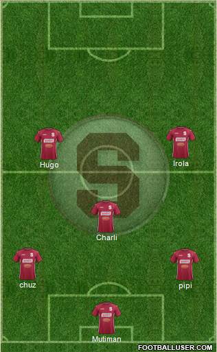 CD Saprissa Formation 2016