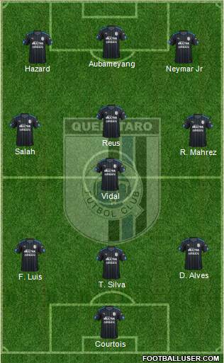 Club de Fútbol Gallos Blancos Formation 2016