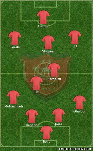 Persepolis Tehran Formation 2016