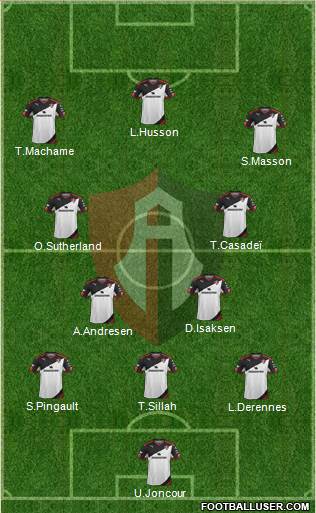 Club Deportivo Atlas Formation 2016