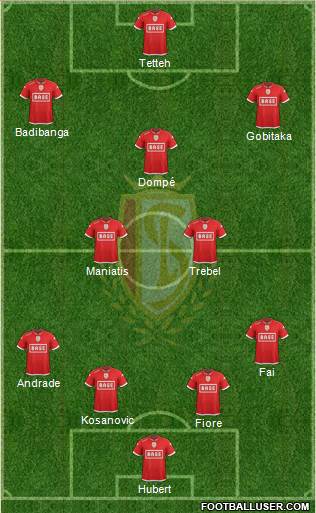 R Standard de Liège Formation 2016