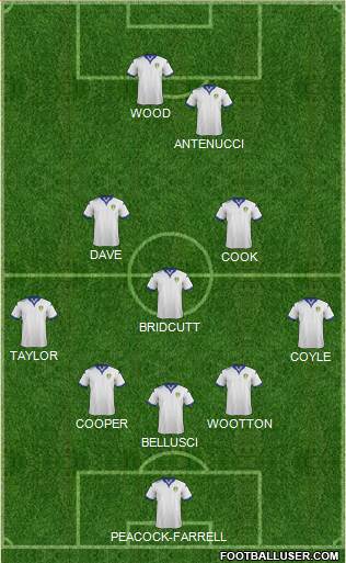 Leeds United Formation 2016