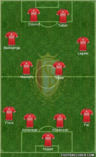 R Standard de Liège Formation 2016