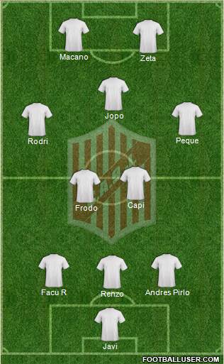 9 de Julio Formation 2016