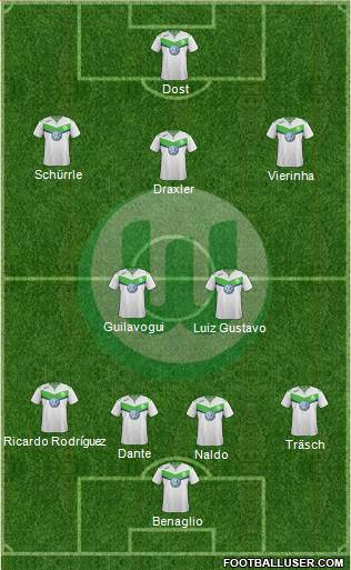 VfL Wolfsburg Formation 2016