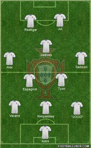 Portugal Formation 2016