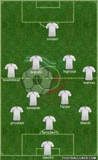 Algeria Formation 2016