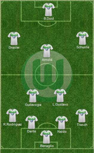 VfL Wolfsburg Formation 2016