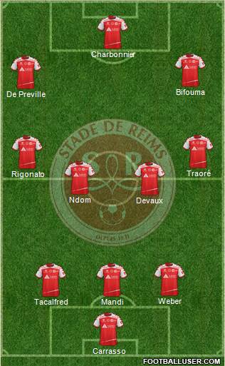 Stade de Reims Formation 2016