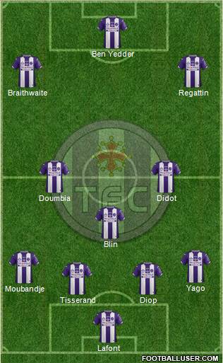 Toulouse Football Club Formation 2016