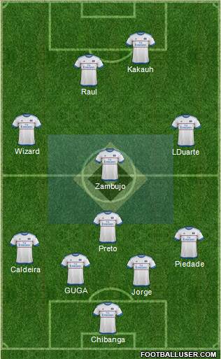 Hamburger SV Formation 2016