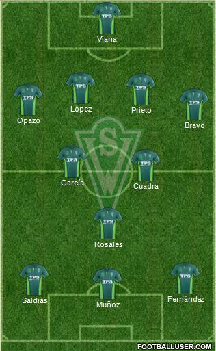 CD Santiago Wanderers S.A.D.P. Formation 2016