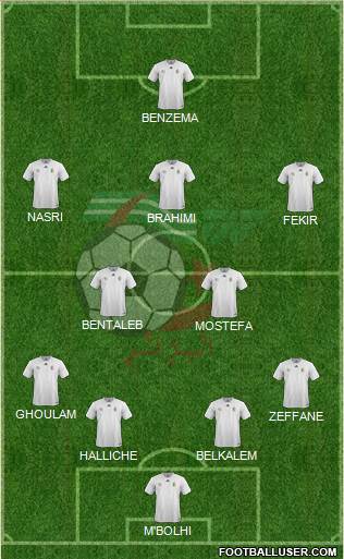 Algeria Formation 2016