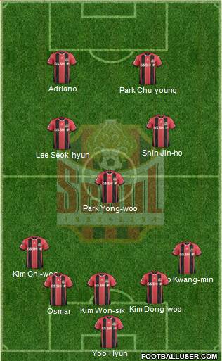 FC Seoul Formation 2016