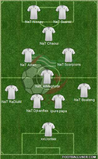 Algeria Formation 2016